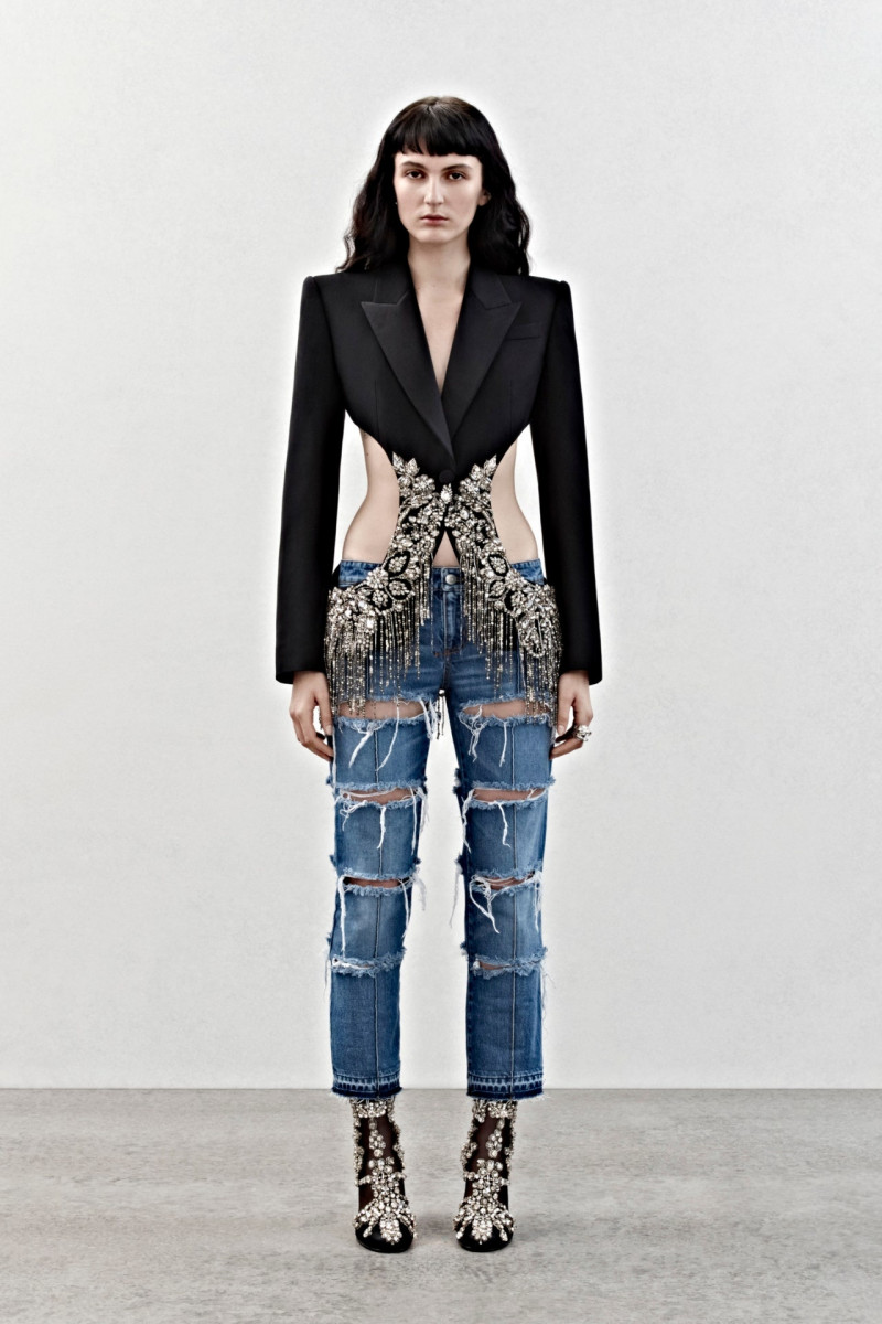 Alexander McQueen lookbook for Pre-Fall 2023