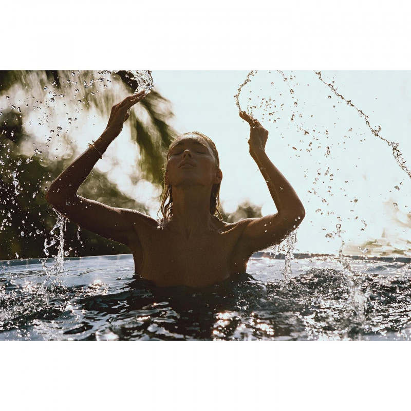 Elsa Hosk featured in  the Lavarice advertisement for Summer 2023