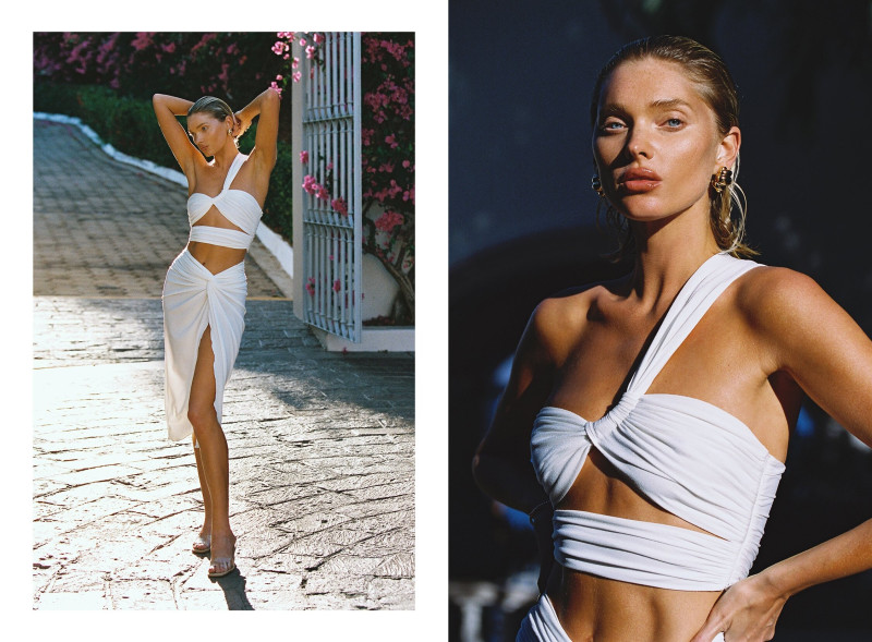 Elsa Hosk featured in  the Lavarice advertisement for Summer 2023