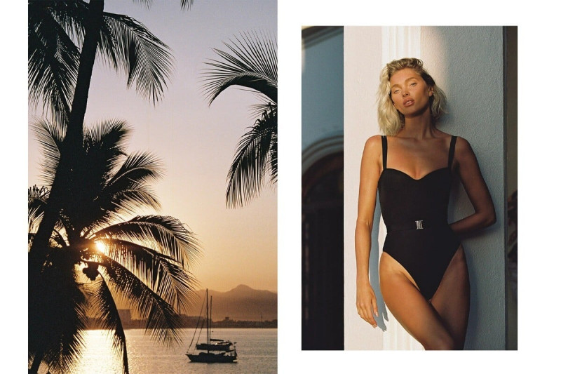 Elsa Hosk featured in  the Lavarice advertisement for Summer 2023