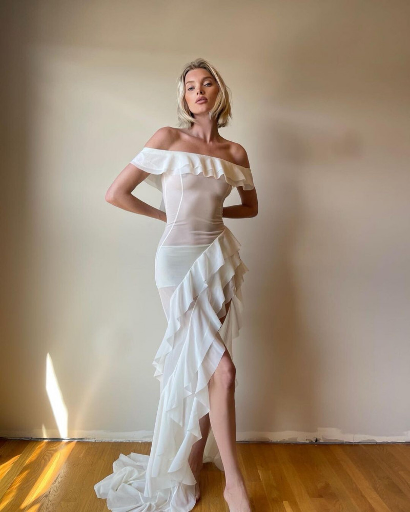 Elsa Hosk featured in  the Helsa lookbook for Spring/Summer 2023