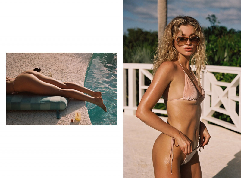 Elsa Hosk featured in  the Bikini Lovers advertisement for Spring/Summer 2022