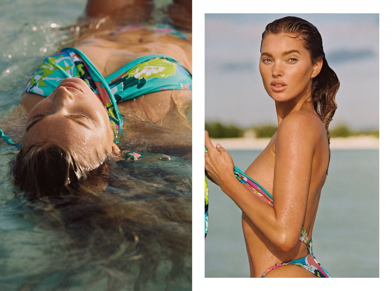 Elsa Hosk featured in  the Bikini Lovers advertisement for Spring/Summer 2022