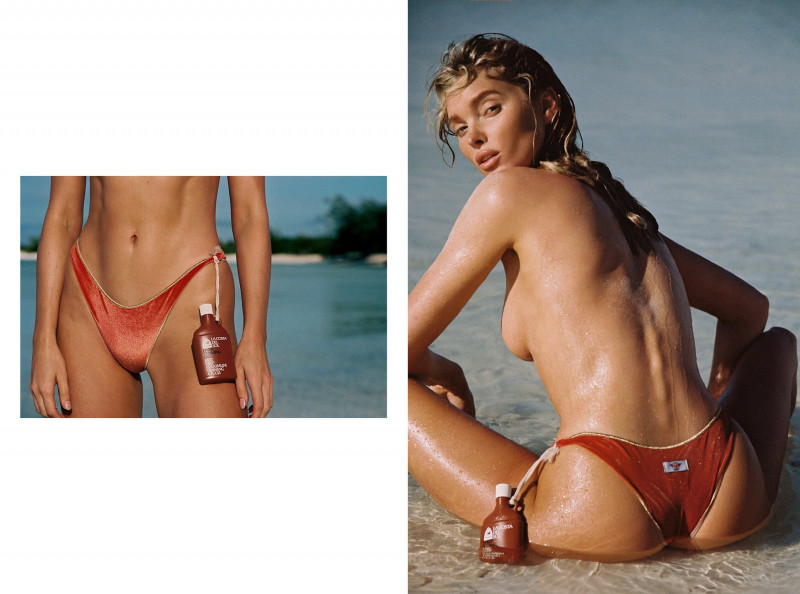 Elsa Hosk featured in  the Bikini Lovers advertisement for Spring/Summer 2022