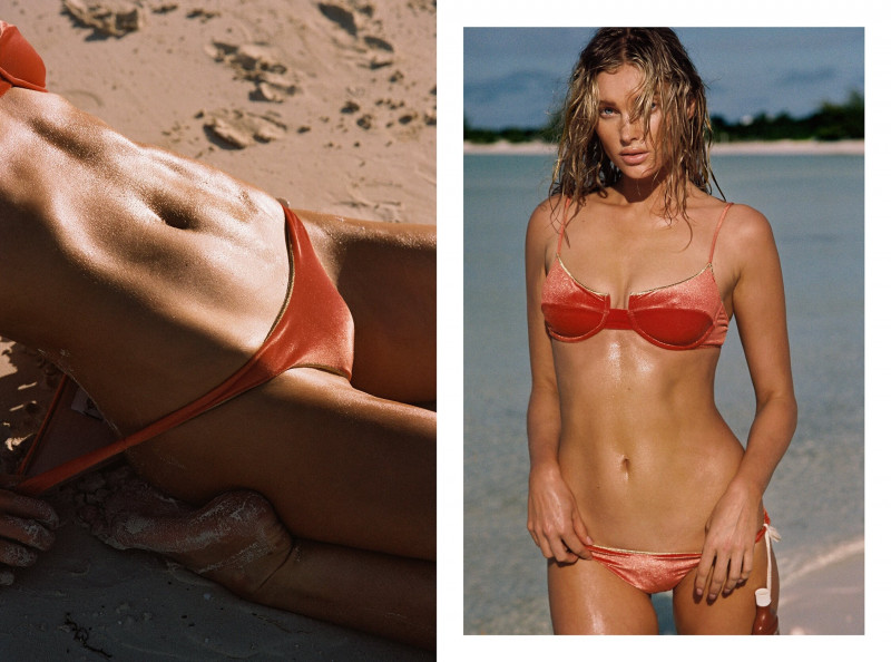 Elsa Hosk featured in  the Bikini Lovers advertisement for Spring/Summer 2022