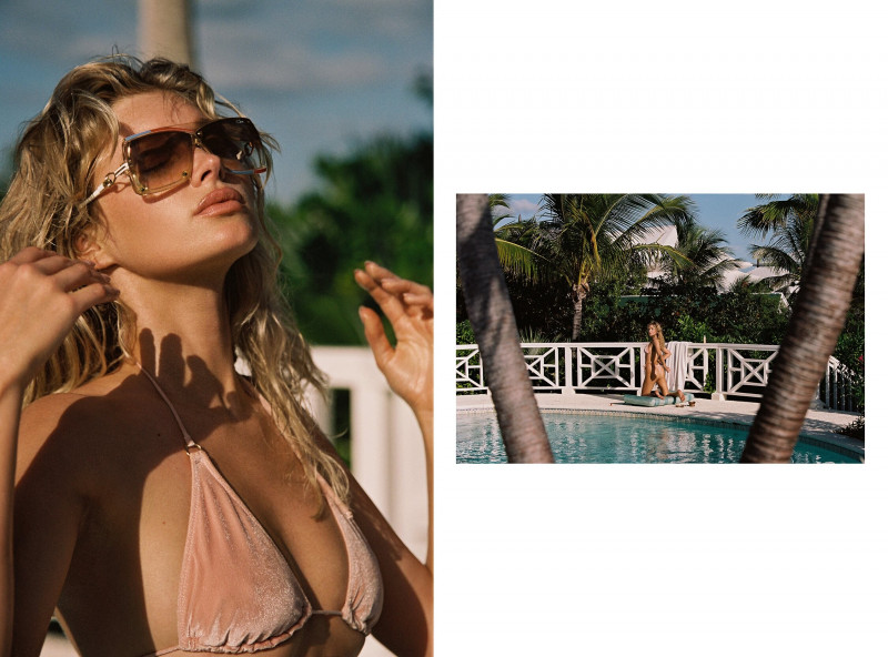 Elsa Hosk featured in  the Bikini Lovers advertisement for Spring/Summer 2022