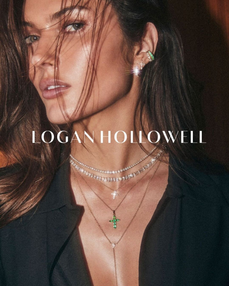 Kyla Grandy featured in  the Logan Hollowell advertisement for Spring/Summer 2023