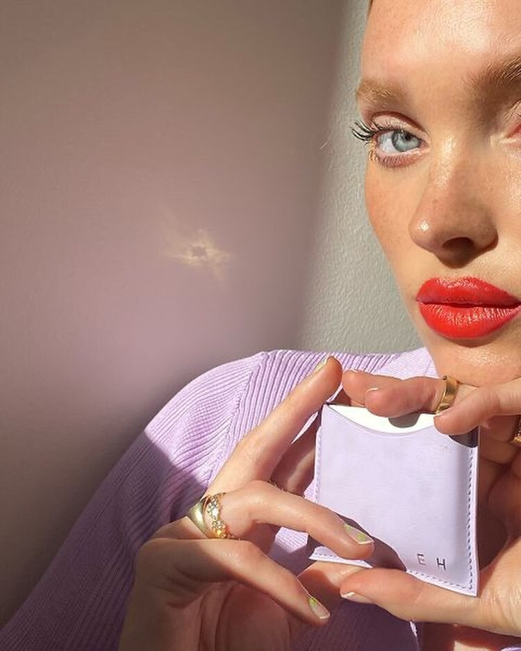 Elsa Hosk featured in  the La bouche rouge advertisement for Summer 2021