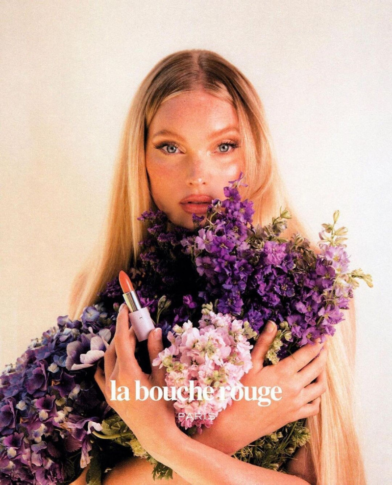 Elsa Hosk featured in  the La bouche rouge advertisement for Summer 2021