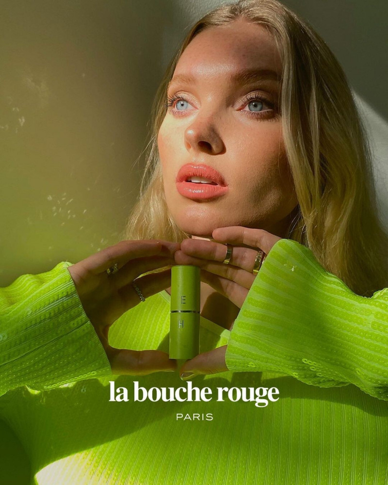 Elsa Hosk featured in  the La bouche rouge advertisement for Summer 2021