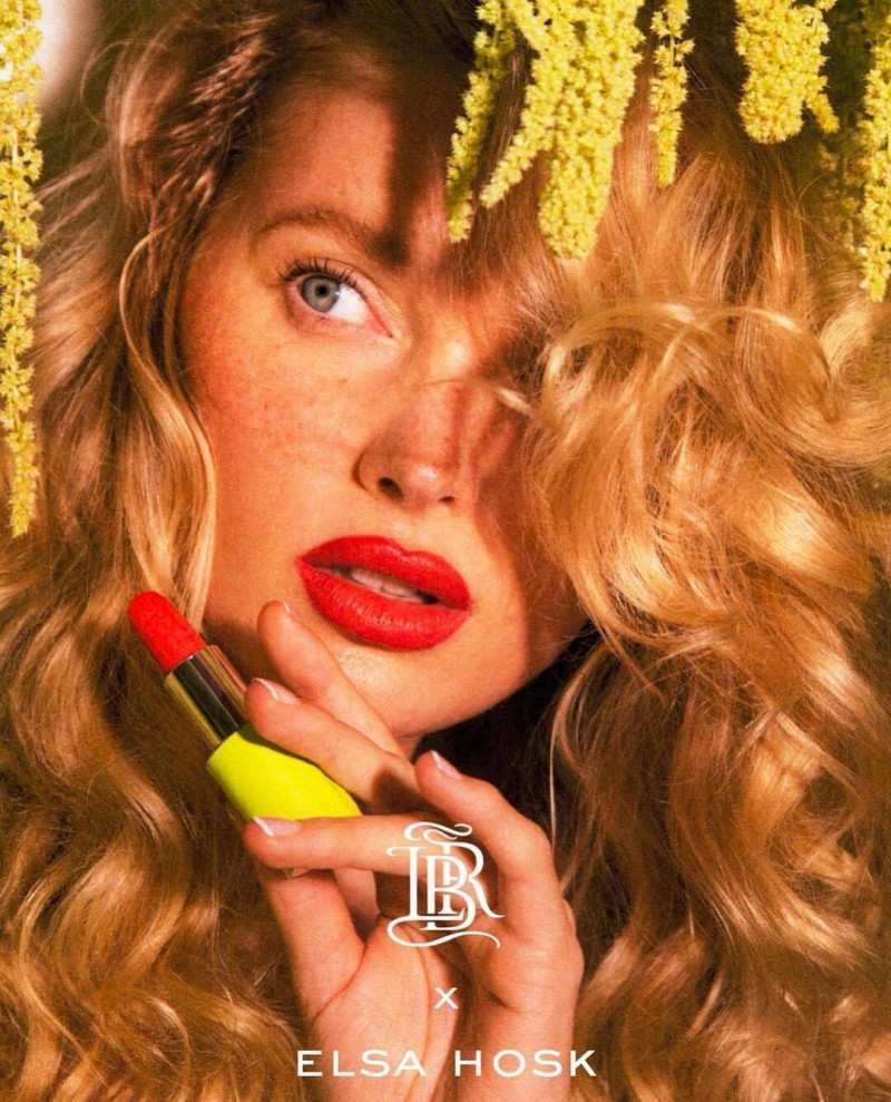 Elsa Hosk featured in  the La bouche rouge advertisement for Summer 2021