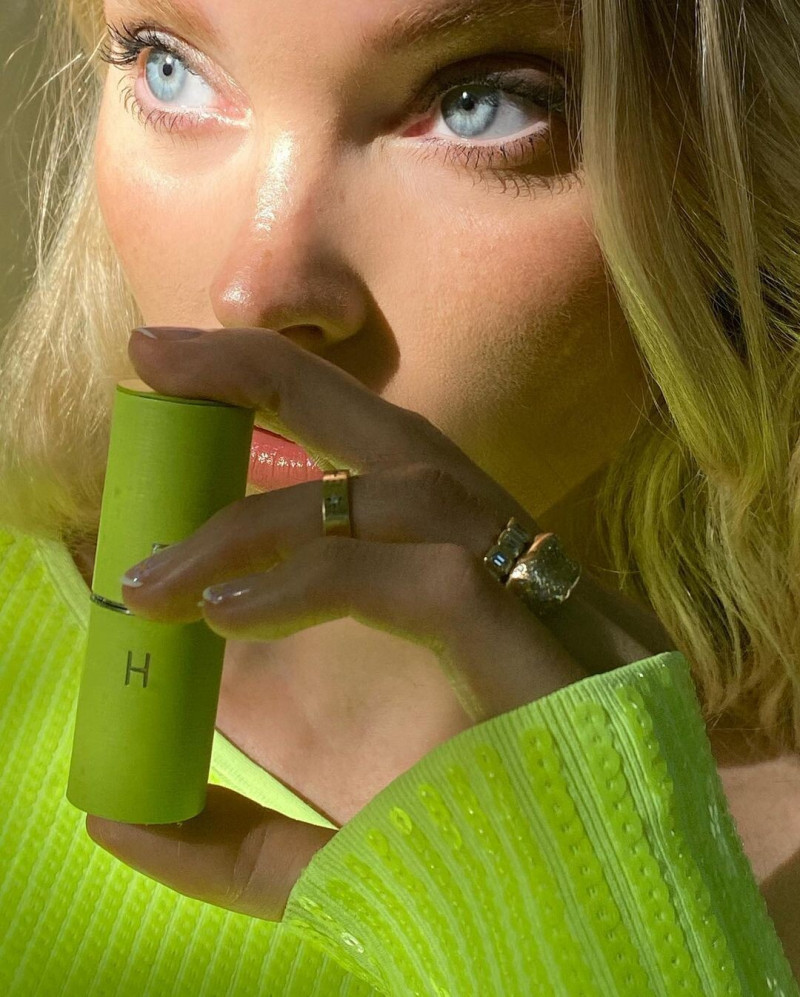 Elsa Hosk featured in  the La bouche rouge advertisement for Summer 2021