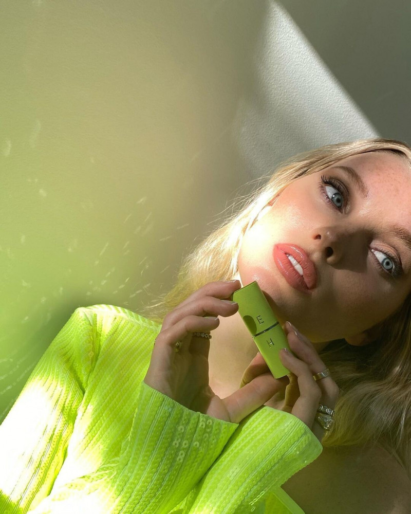 Elsa Hosk featured in  the La bouche rouge advertisement for Summer 2021