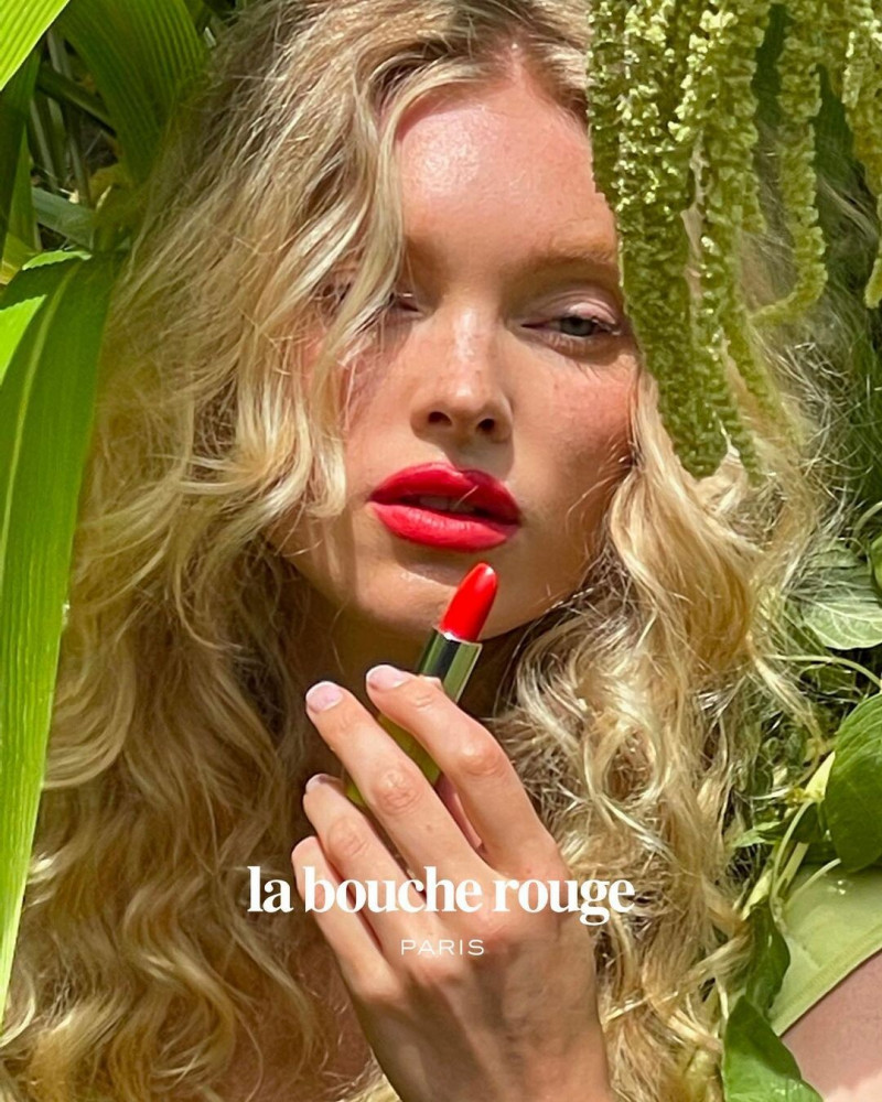 Elsa Hosk featured in  the La bouche rouge advertisement for Summer 2021