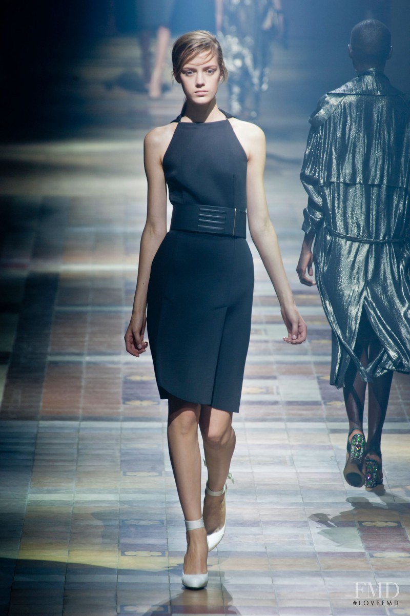Esther Heesch featured in  the Lanvin fashion show for Spring/Summer 2014