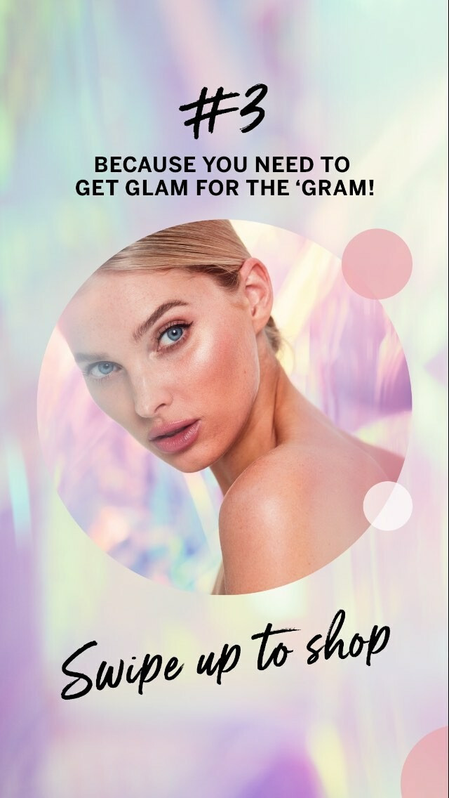 Victoria\'s Secret Beauty advertisement for Spring/Summer 2019
