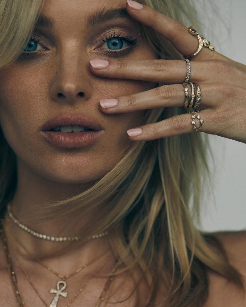 Elsa Hosk featured in  the Logan Hollowell advertisement for Spring/Summer 2019