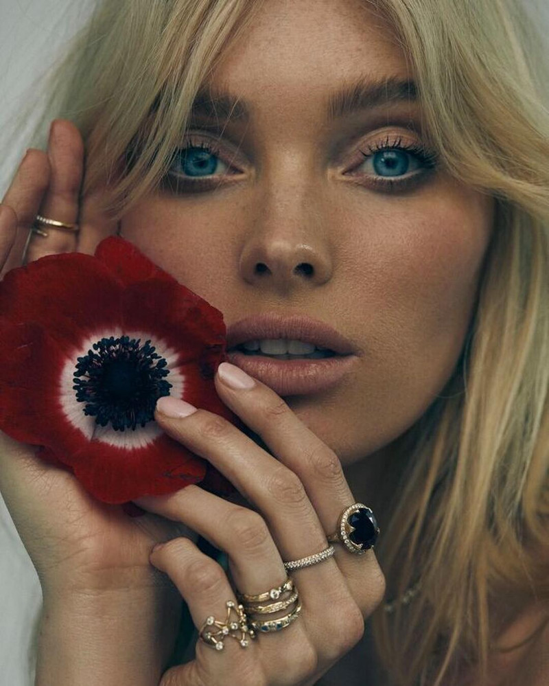 Elsa Hosk featured in  the Logan Hollowell advertisement for Spring/Summer 2019