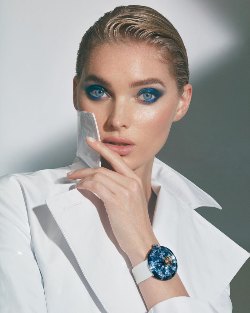 Elsa Hosk featured in  the Jacob & Co advertisement for Autumn/Winter 2018