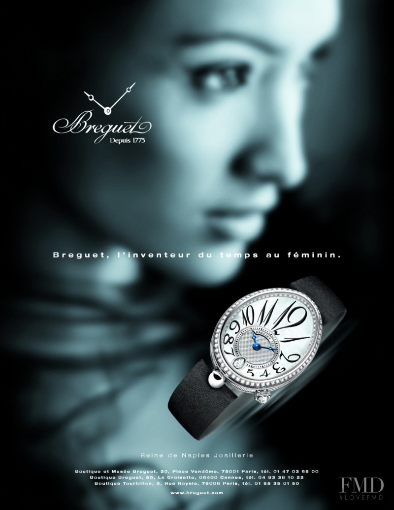 Breguet advertisement for Spring/Summer 2006