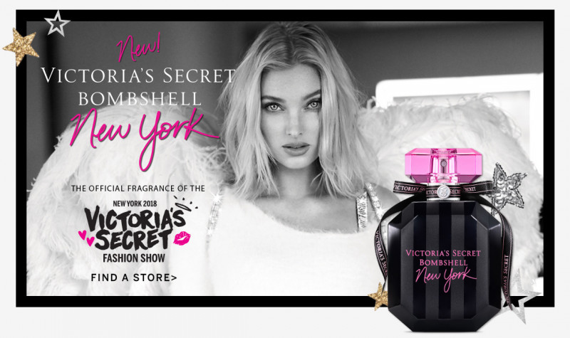 Elsa Hosk featured in  the Victoria\'s Secret Beauty advertisement for Winter 2018