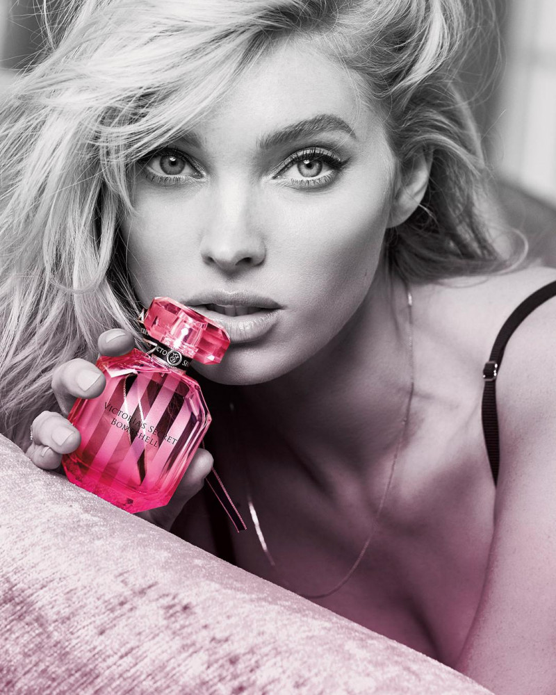 Elsa Hosk featured in  the Victoria\'s Secret Beauty Bomshell advertisement for Spring/Summer 2018