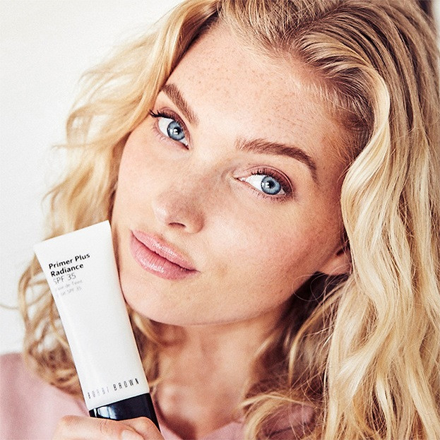 Elsa Hosk featured in  the Bobbi Brown advertisement for Summer 2018