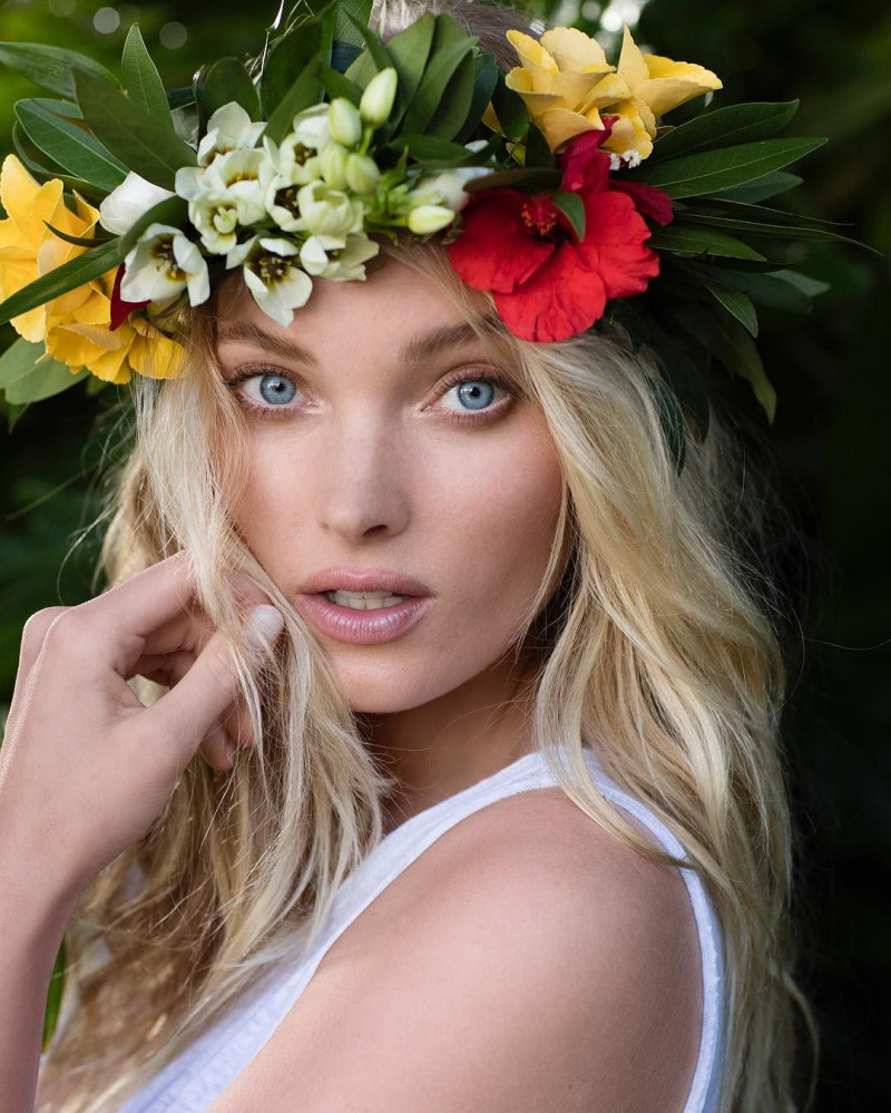 Elsa Hosk featured in  the Biotherm advertisement for Autumn/Winter 2016