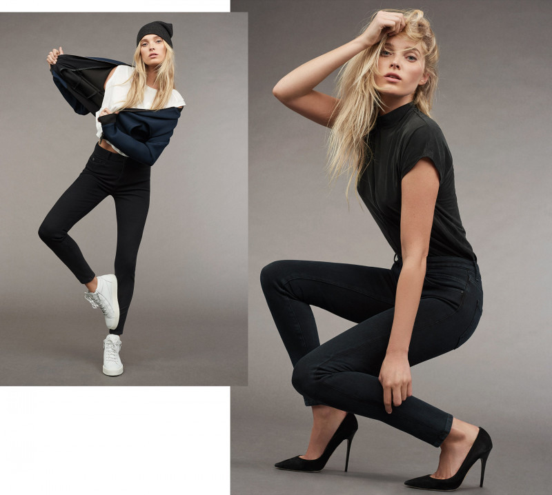 Elsa Hosk featured in  the Mavi Indigo Move  advertisement for Autumn/Winter 2016