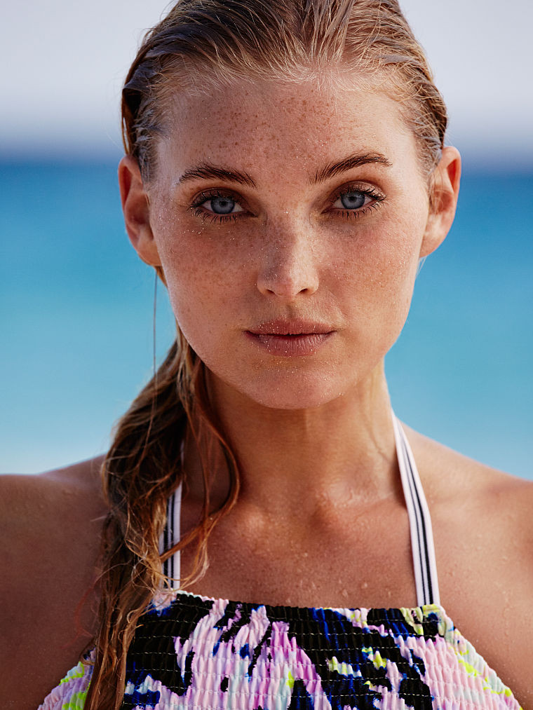 Elsa Hosk featured in  the Victoria\'s Secret Swim catalogue for Spring/Summer 2016