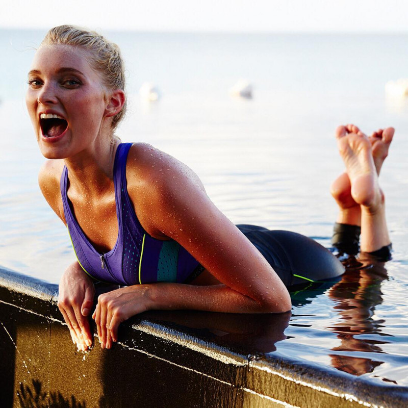 Elsa Hosk featured in  the Victoria\'s Secret Swim catalogue for Spring/Summer 2016