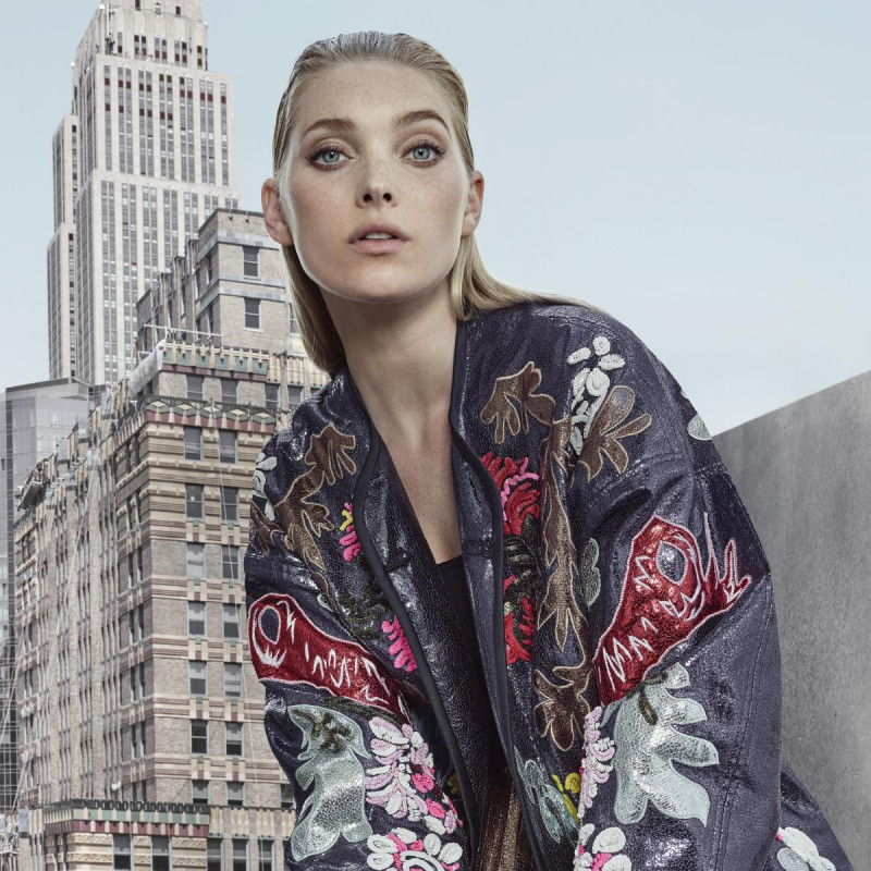 Elsa Hosk featured in  the David Jones advertisement for Spring/Summer 2016