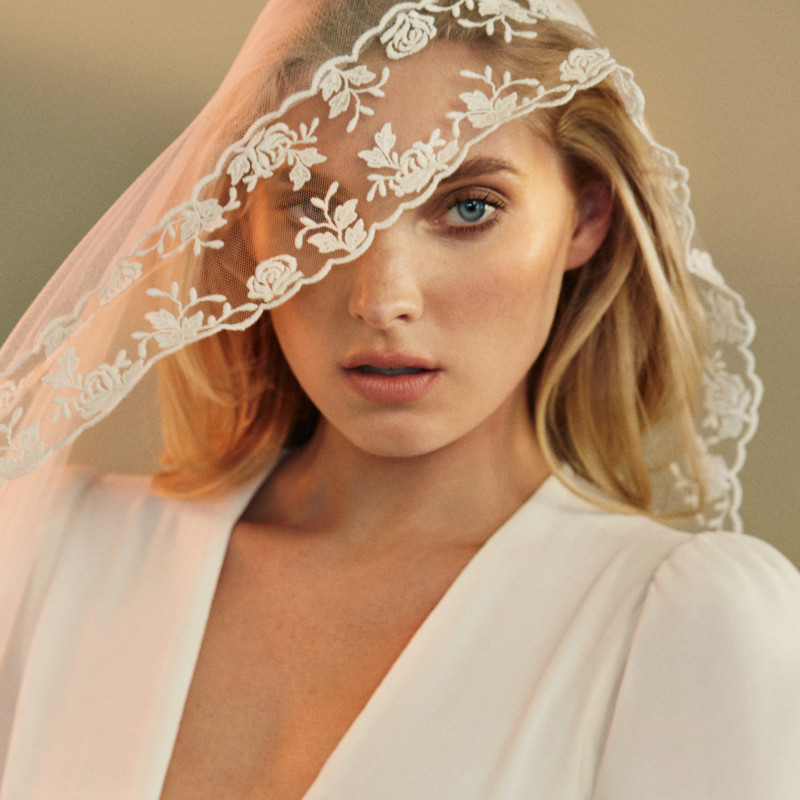 Elsa Hosk featured in  the Reformation Wedding Collection lookbook for Summer 2016