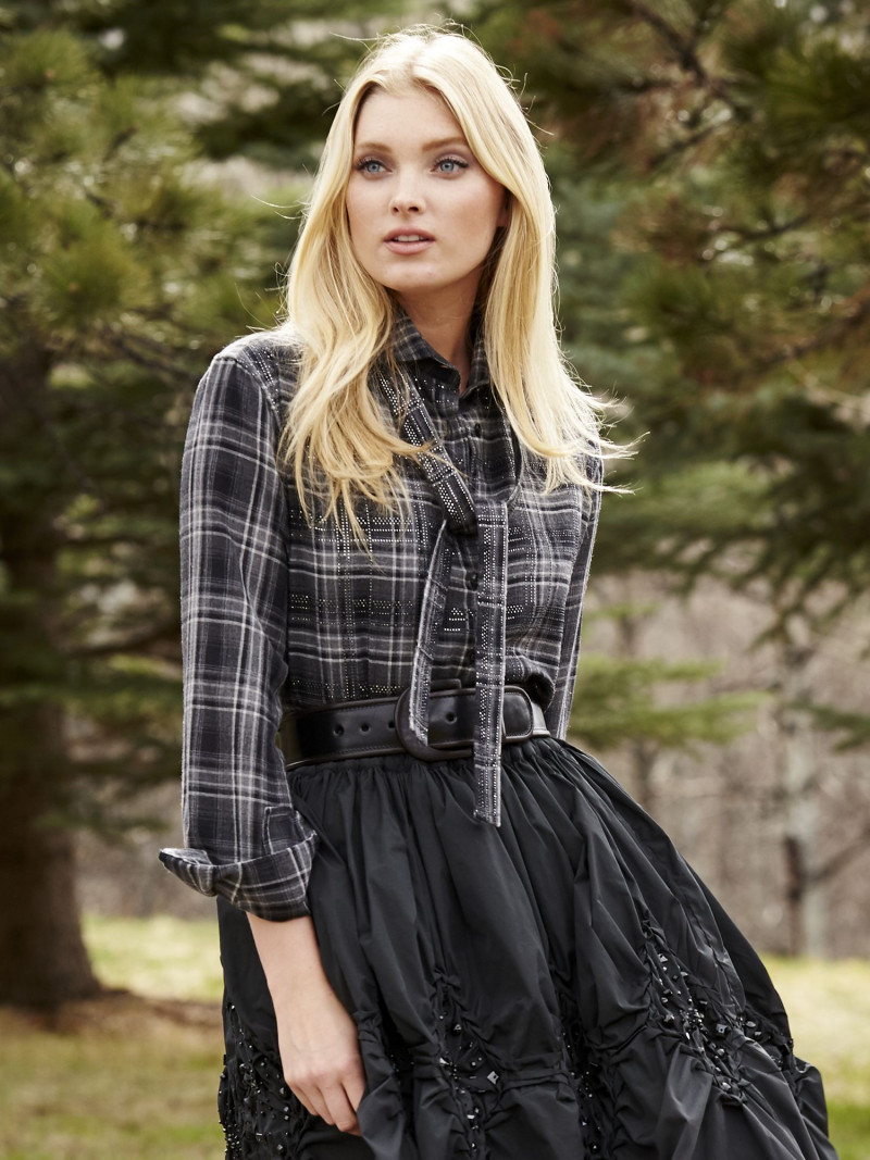 Elsa Hosk featured in  the Gorsuch advertisement for Autumn/Winter 2015