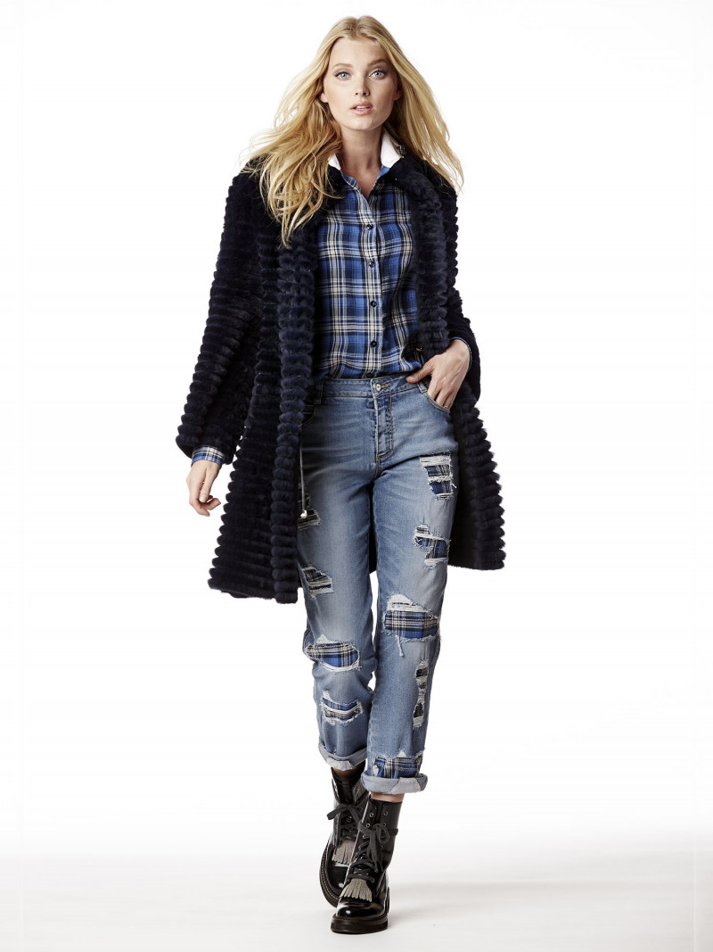 Elsa Hosk featured in  the Gorsuch advertisement for Autumn/Winter 2015