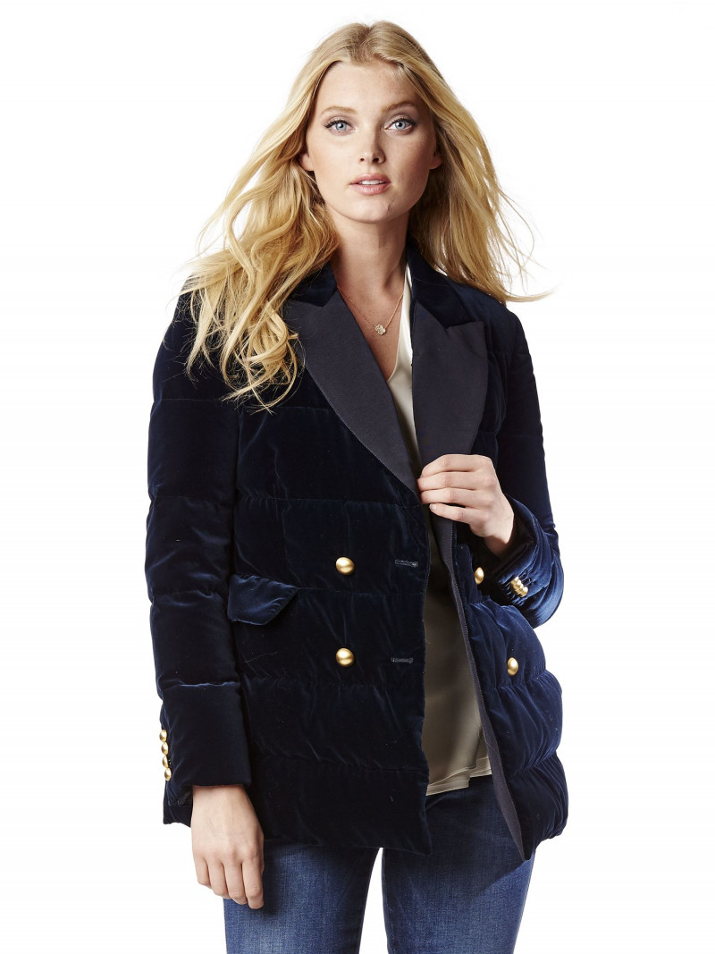 Elsa Hosk featured in  the Gorsuch advertisement for Autumn/Winter 2015