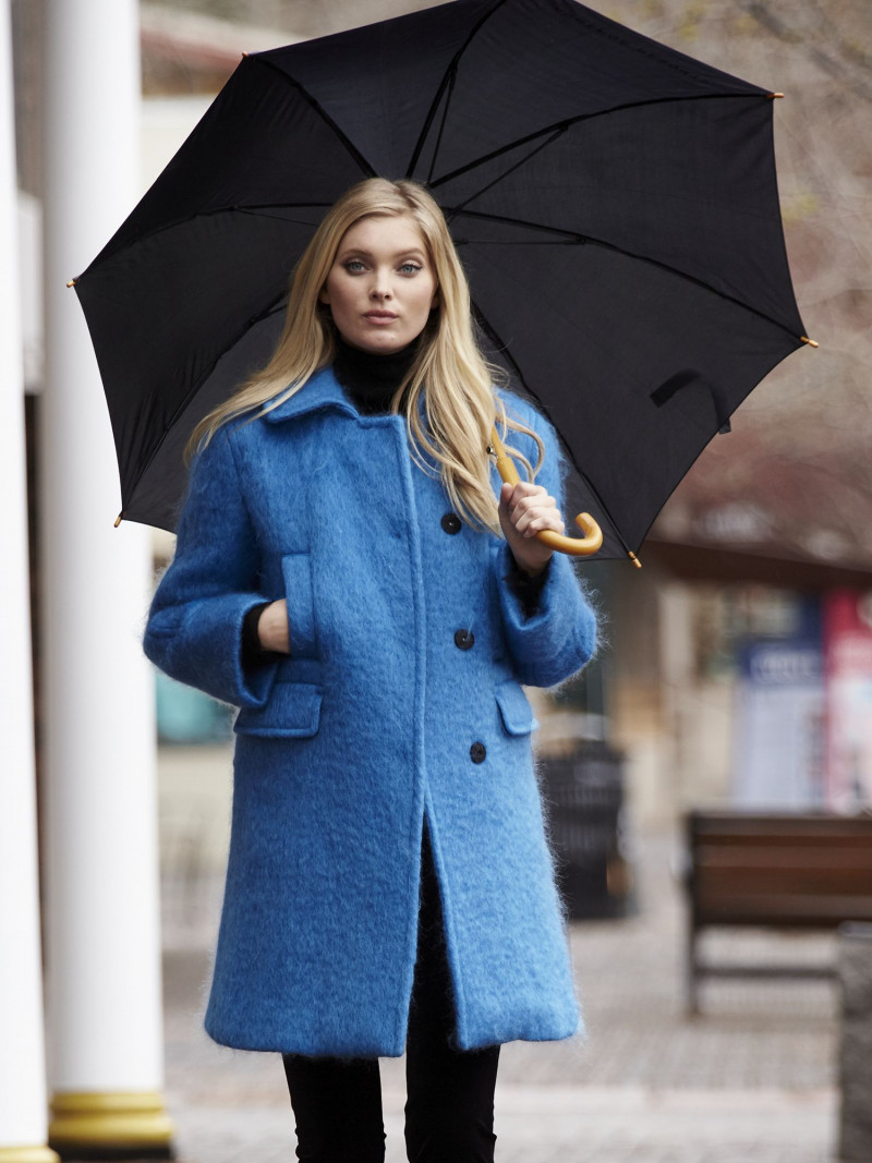 Elsa Hosk featured in  the Gorsuch advertisement for Autumn/Winter 2015