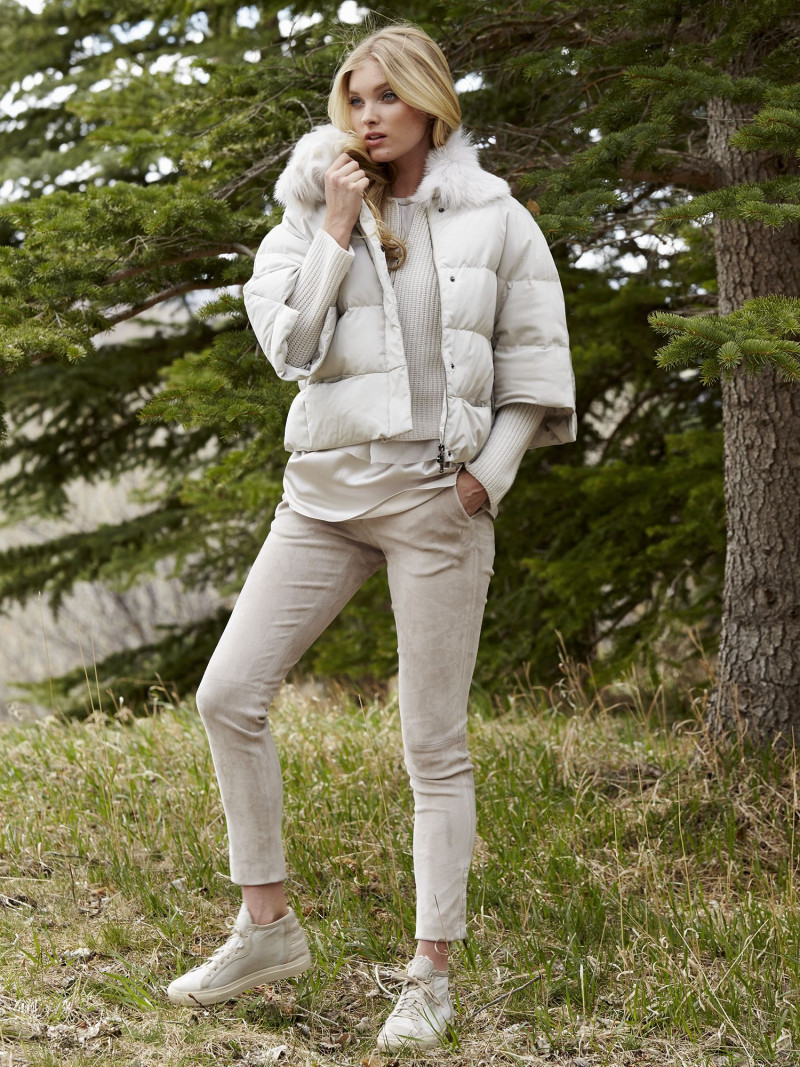 Elsa Hosk featured in  the Gorsuch advertisement for Autumn/Winter 2015