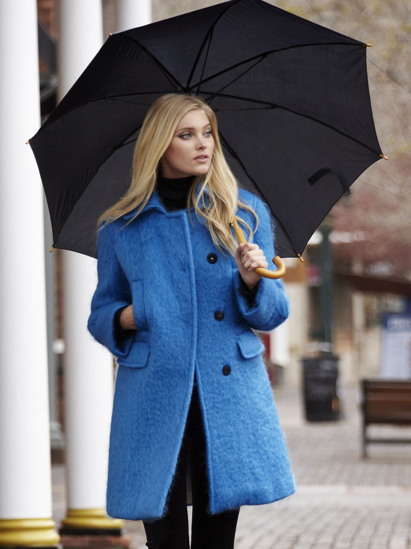 Elsa Hosk featured in  the Gorsuch advertisement for Autumn/Winter 2015