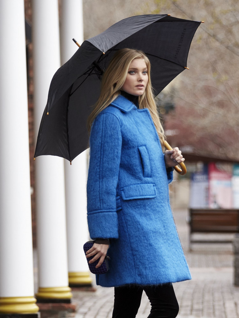 Elsa Hosk featured in  the Gorsuch advertisement for Autumn/Winter 2015