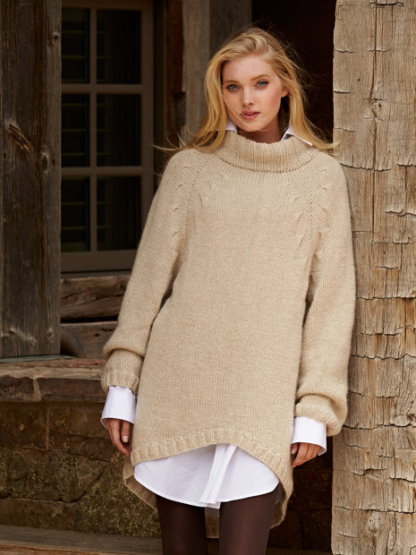 Elsa Hosk featured in  the Gorsuch advertisement for Autumn/Winter 2015