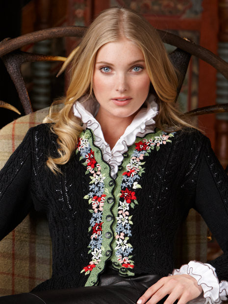 Elsa Hosk featured in  the Gorsuch advertisement for Autumn/Winter 2015