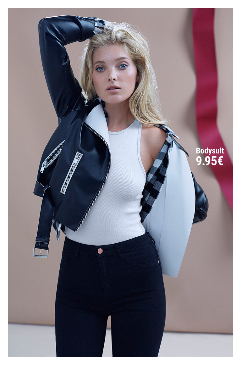 Elsa Hosk featured in  the Gina Tricot advertisement for Autumn/Winter 2015