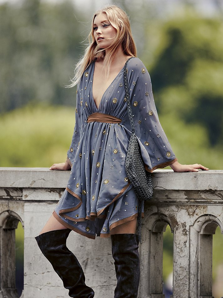 Elsa Hosk featured in  the Free People catalogue for Fall 2015