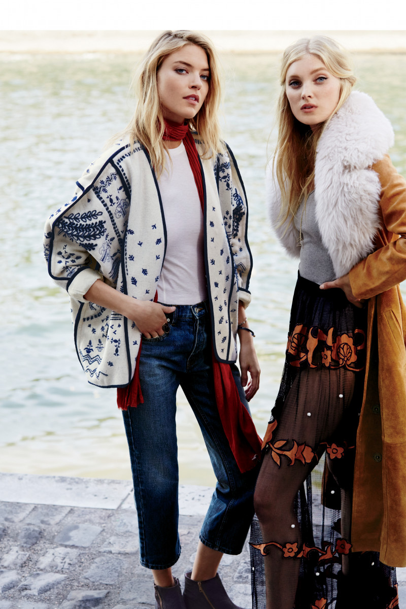 Elsa Hosk featured in  the Free People catalogue for Fall 2015