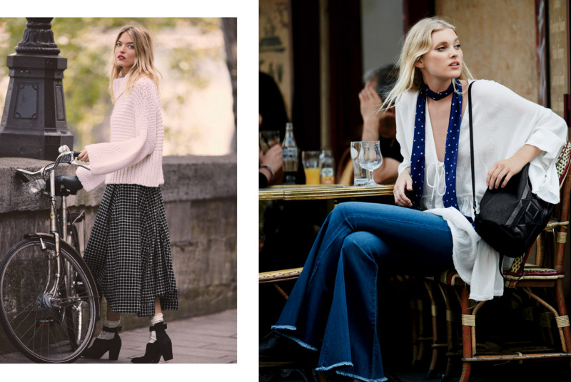 Elsa Hosk featured in  the Free People catalogue for Fall 2015