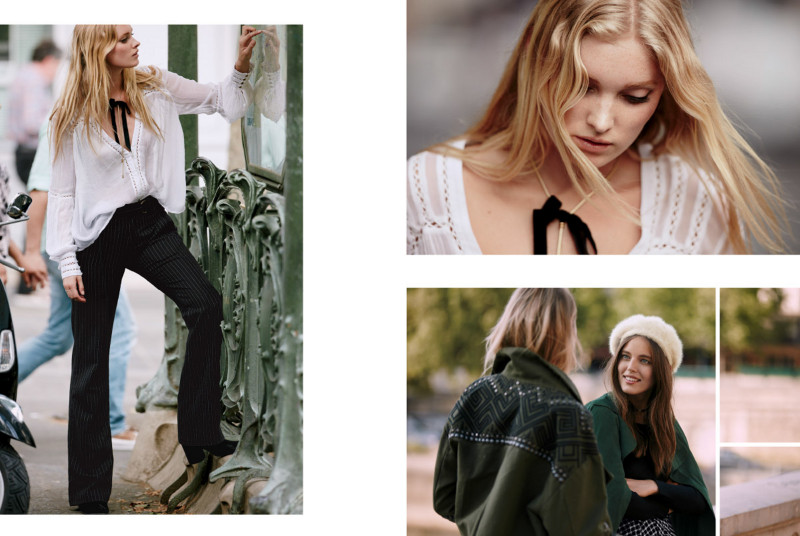 Elsa Hosk featured in  the Free People catalogue for Fall 2015