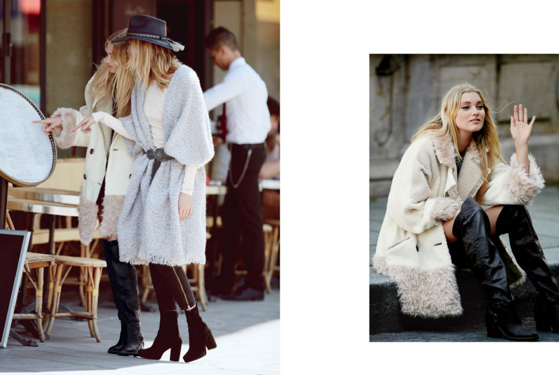 Elsa Hosk featured in  the Free People catalogue for Fall 2015