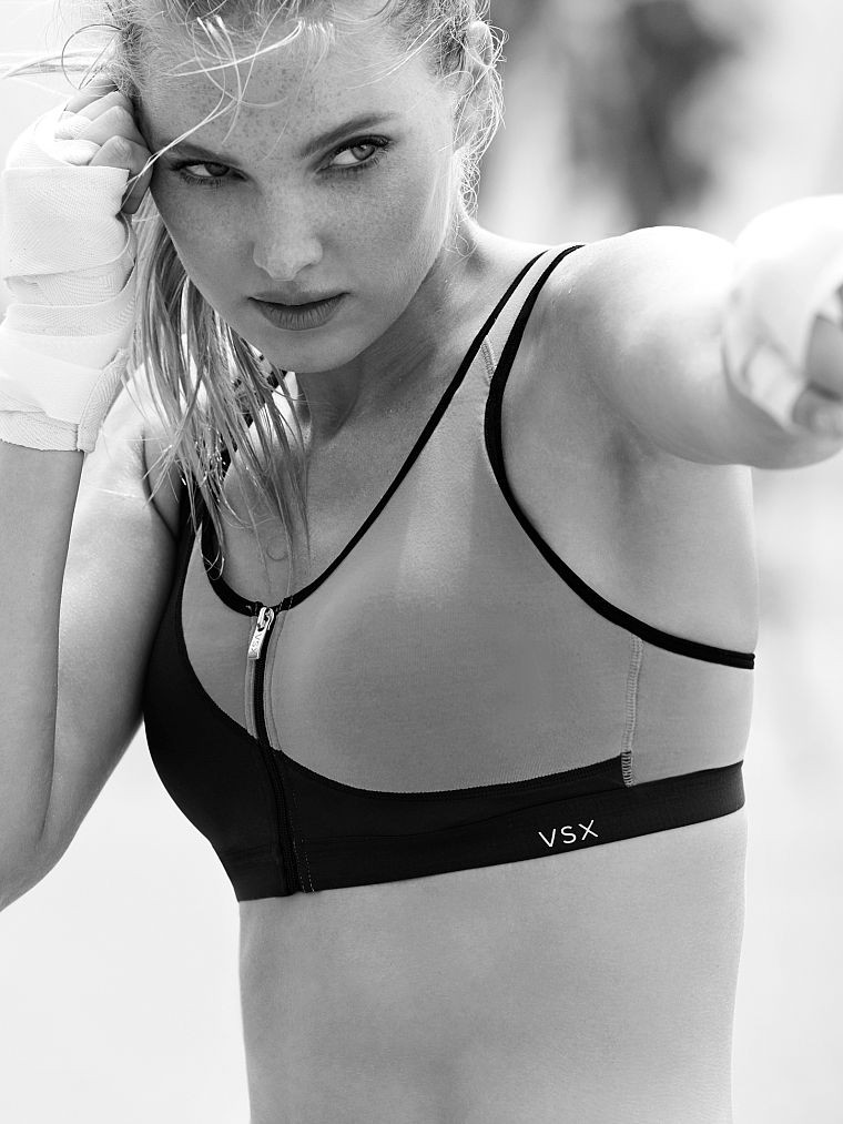 Elsa Hosk featured in  the Victoria\'s Secret VSX catalogue for Spring/Summer 2015