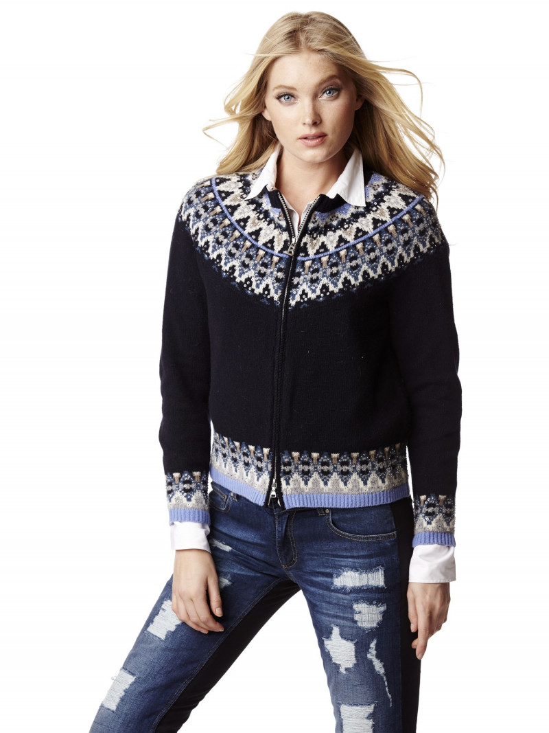 Elsa Hosk featured in  the Gorsuch catalogue for Autumn/Winter 2016